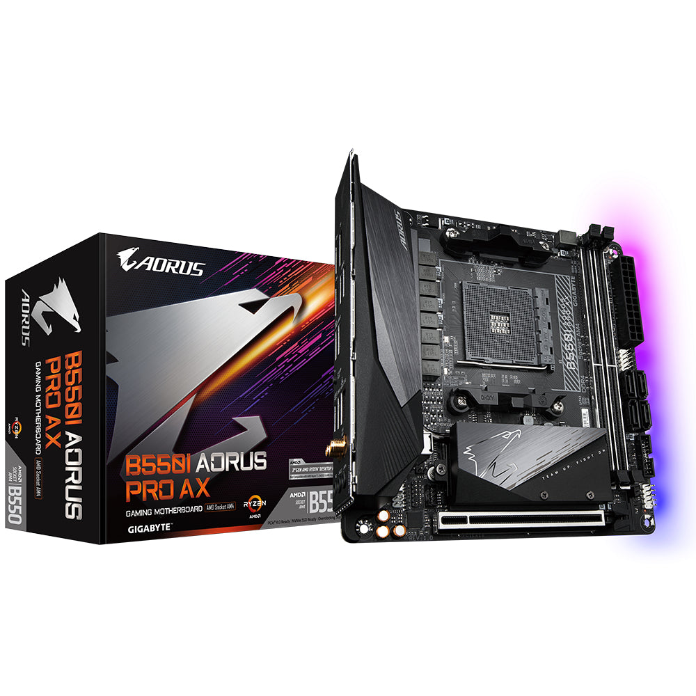 Gigabyte B550i Aorus Pro Ax Bundkort Geekd Dk