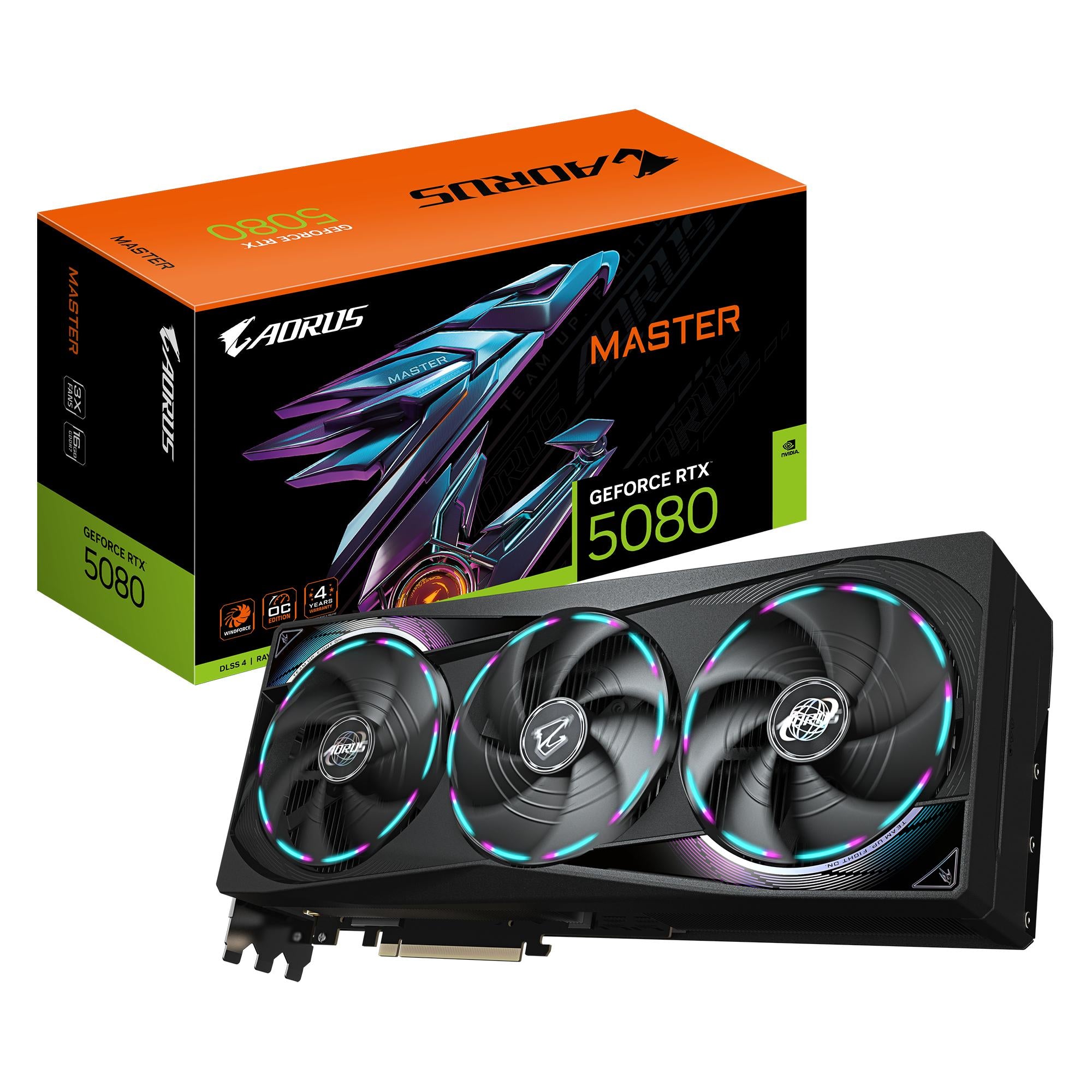 Gigabyte Geforce Rtx 5080 Aorus Master Grafikkort Geekd Dk