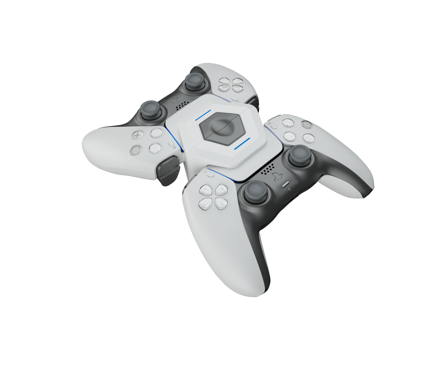 Gioteck Ac- Ammo Clip For Playstation Controller Dockingstation Geekd Dk