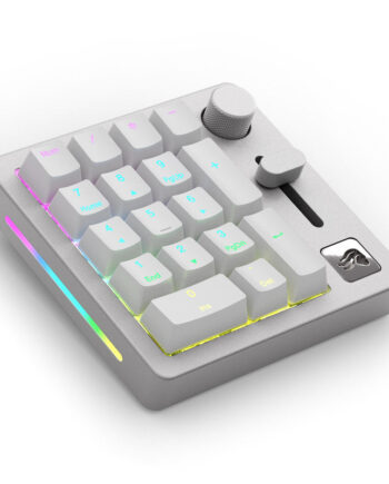 Glorious Numpad Prebuilt Wireless White Ice