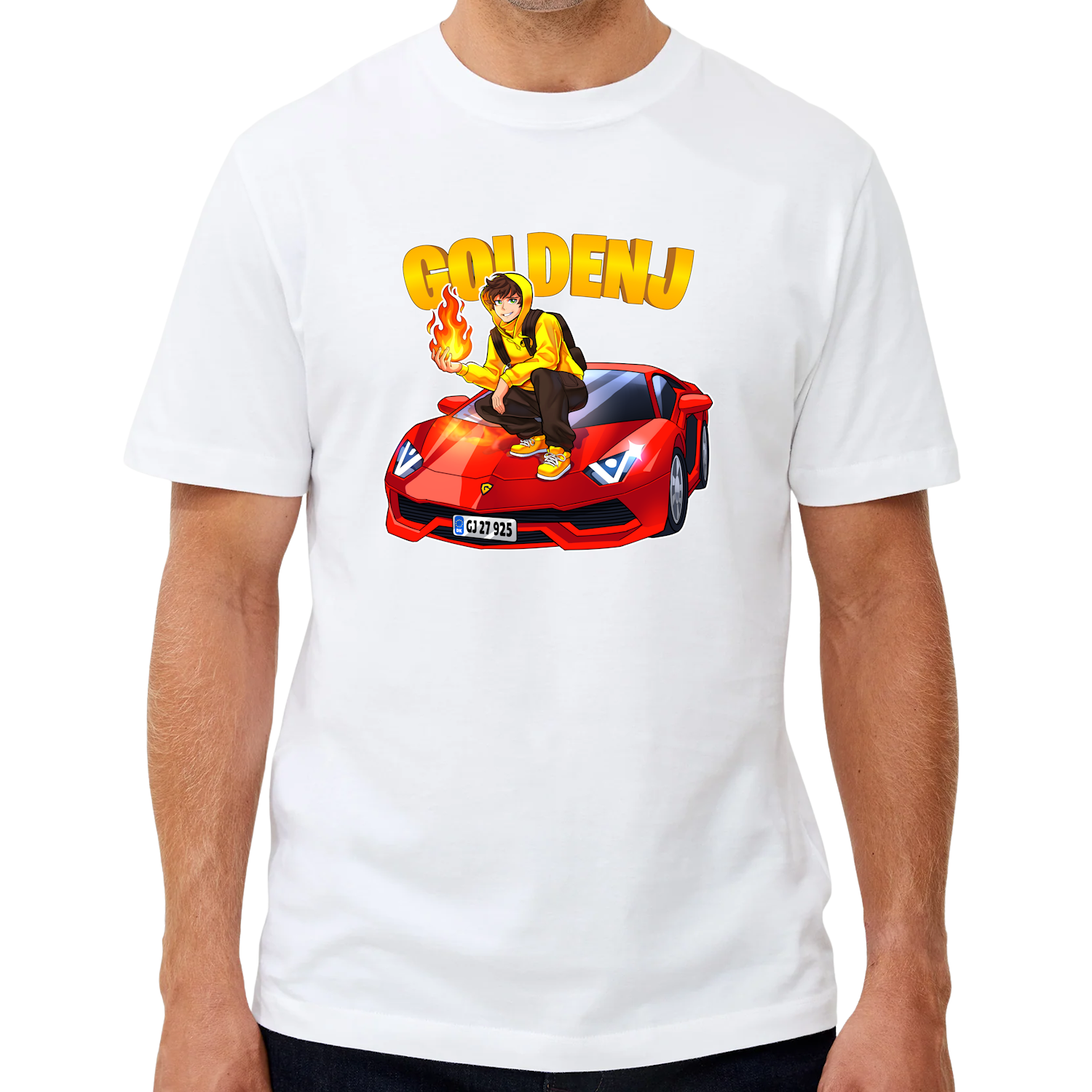 Goldenj Lambo Tee -shirt Geekd Dk