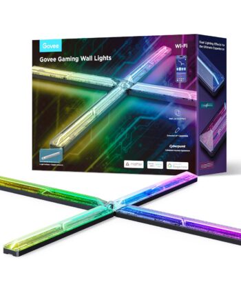 Govee Gaming Wall Light       Illuminate Your Gaming Experience Lys Geekd Dk
