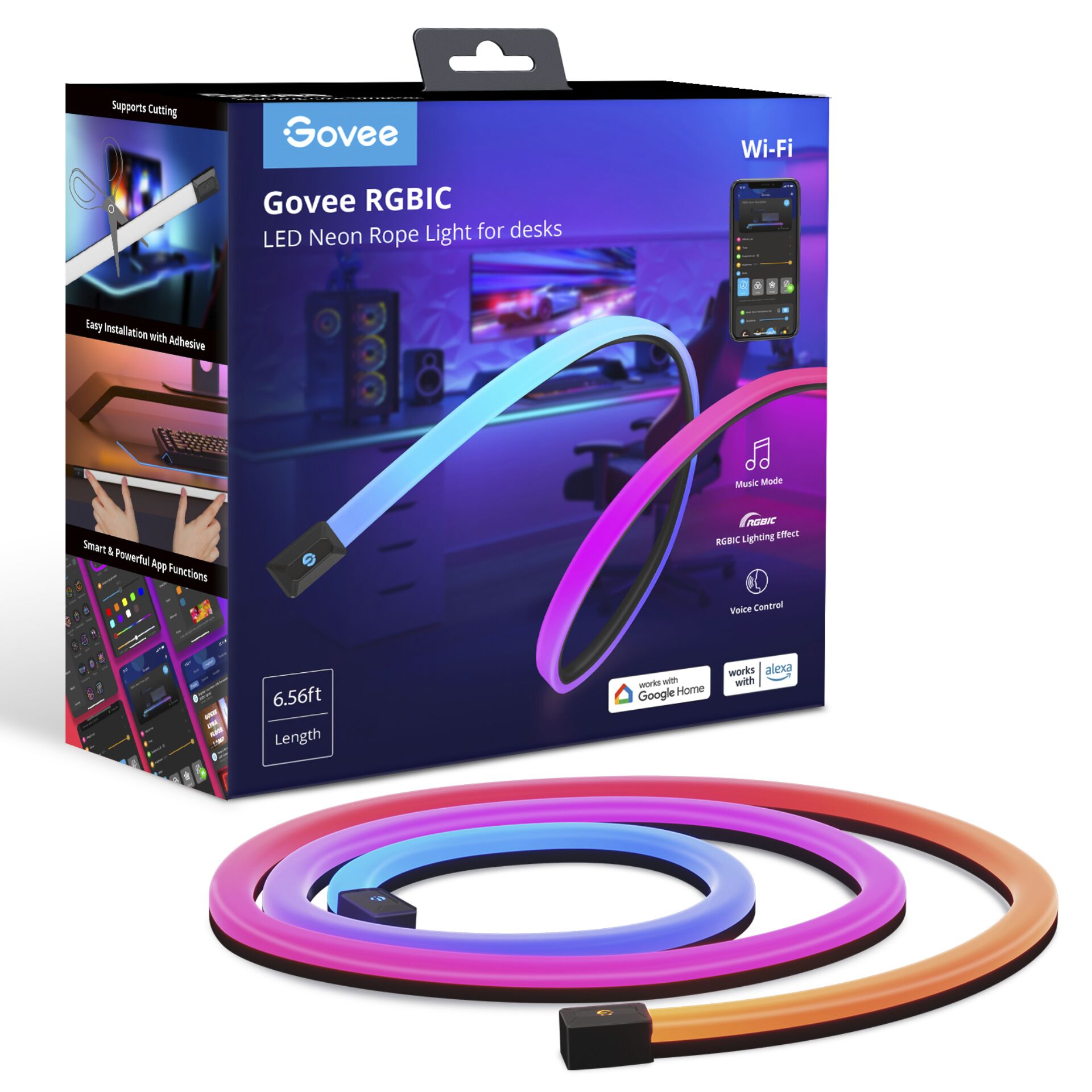 Govee Neon Gaming Bord Lys Led Lys Geekd Dk