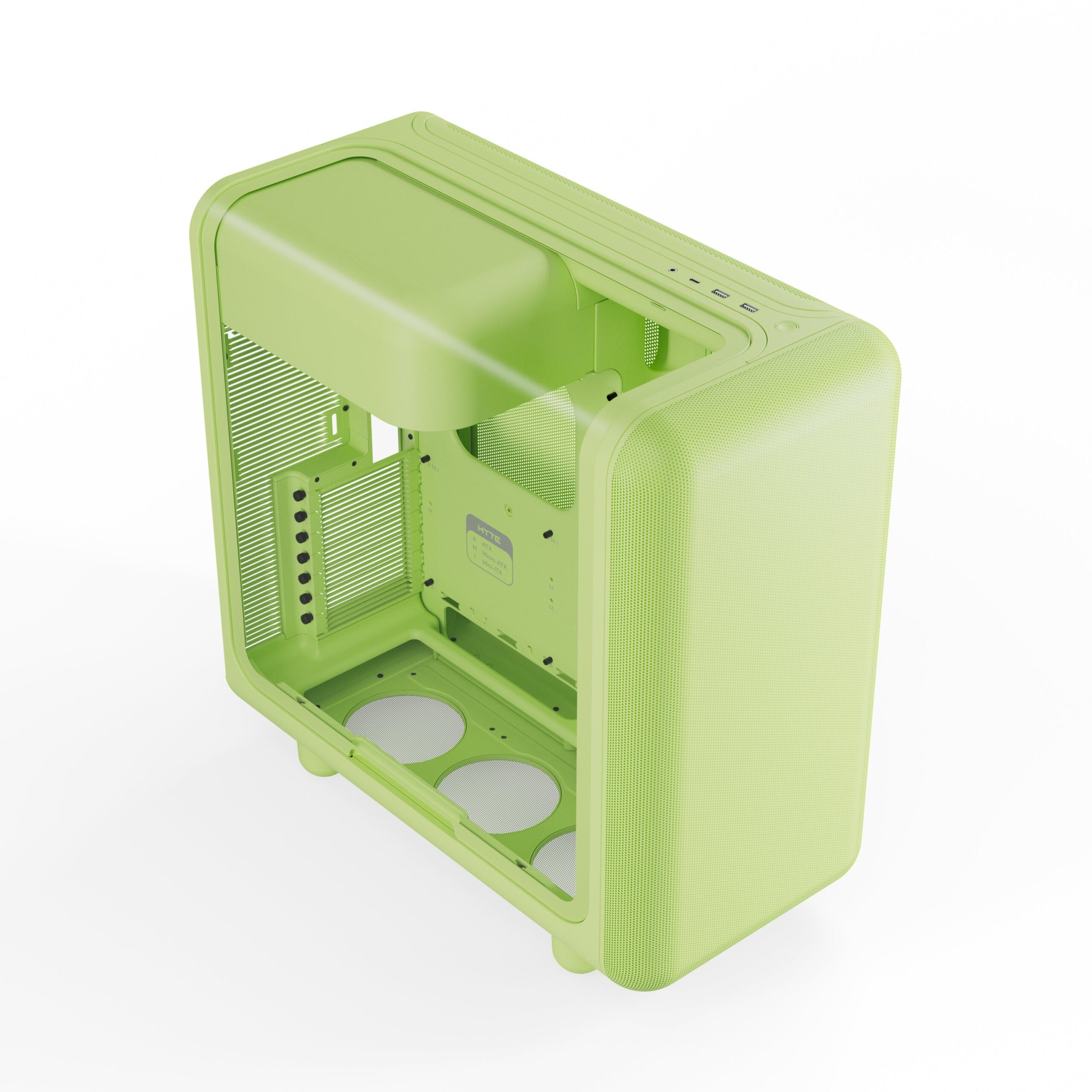 Hyte X50 Midi-tower Matcha Milk Green Kabinet Geekd Dk