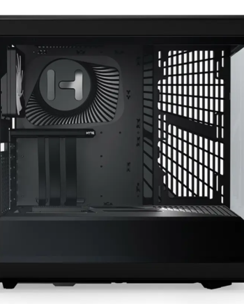 Hyte Y40 Black Miditower Panoramic Glass Veil  Included Pcie     Riser Cable    Included Fans Kabinet Geekd Dk