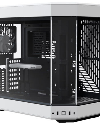Hyte Y60 Midi Tower Black White  Pci-       Panoramic Glass View Kabinet Geekd Dk
