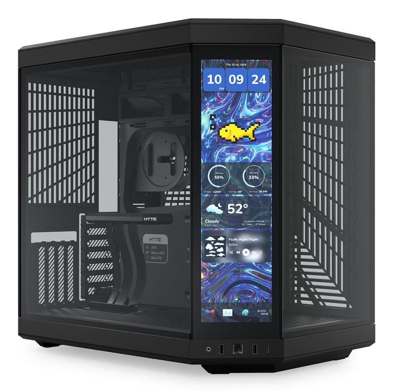 Hyte Y70 Touch Infinite Case 14 Pitch Black