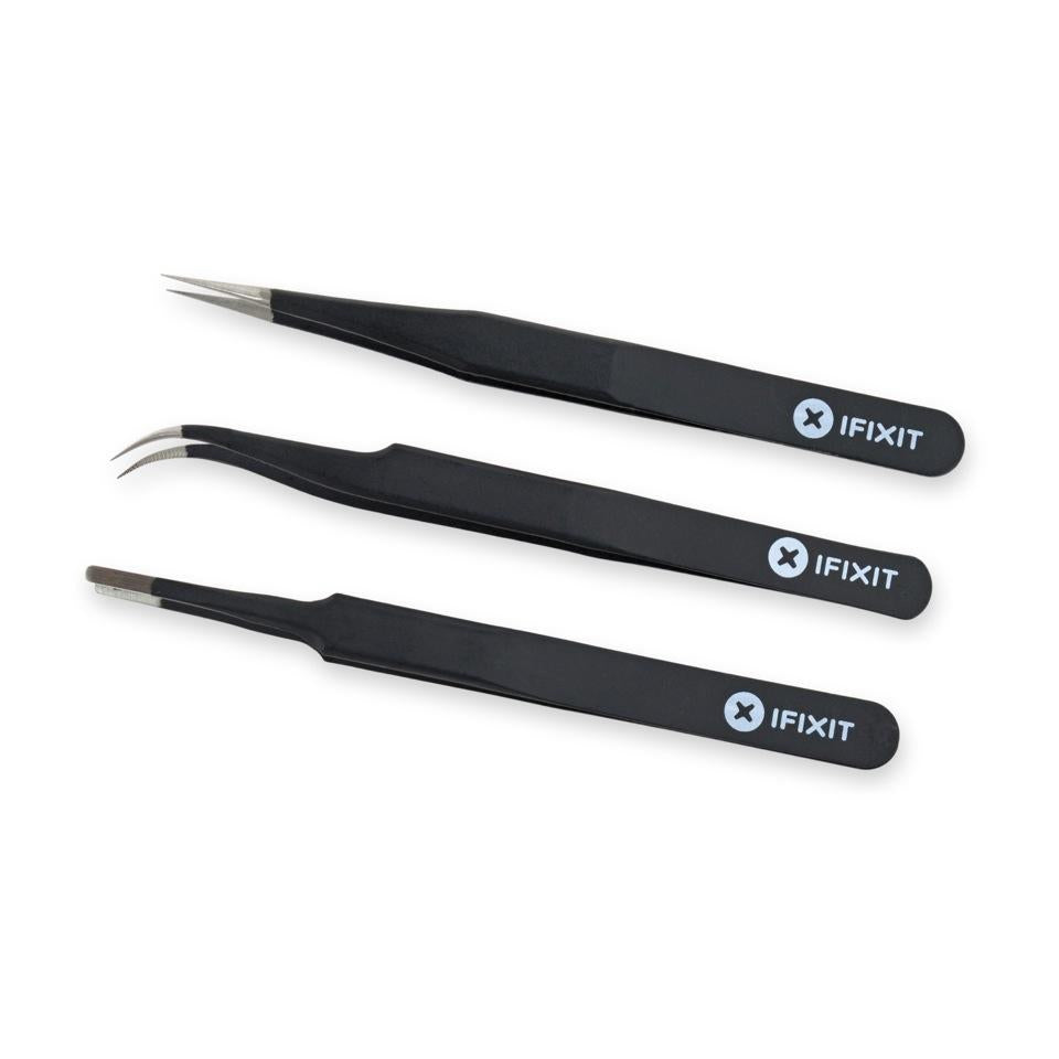 Ifixit Precision Tweezer Set Pro Set Of Precision Tweezers Værktøj Geekd Dk