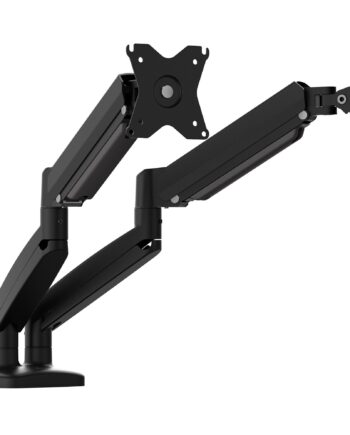 J5 Ergonomic Dual Monitor Mount Skærmophæng Geekd Dk