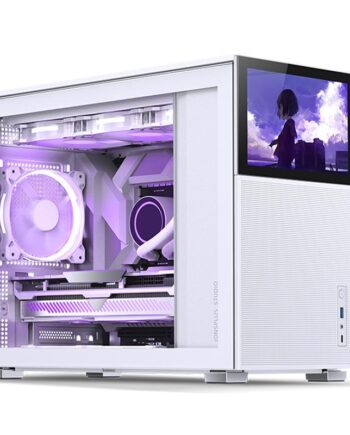 Jonsbo D31 Mesh Screen Matx Case  Tempered Glass Hvid
