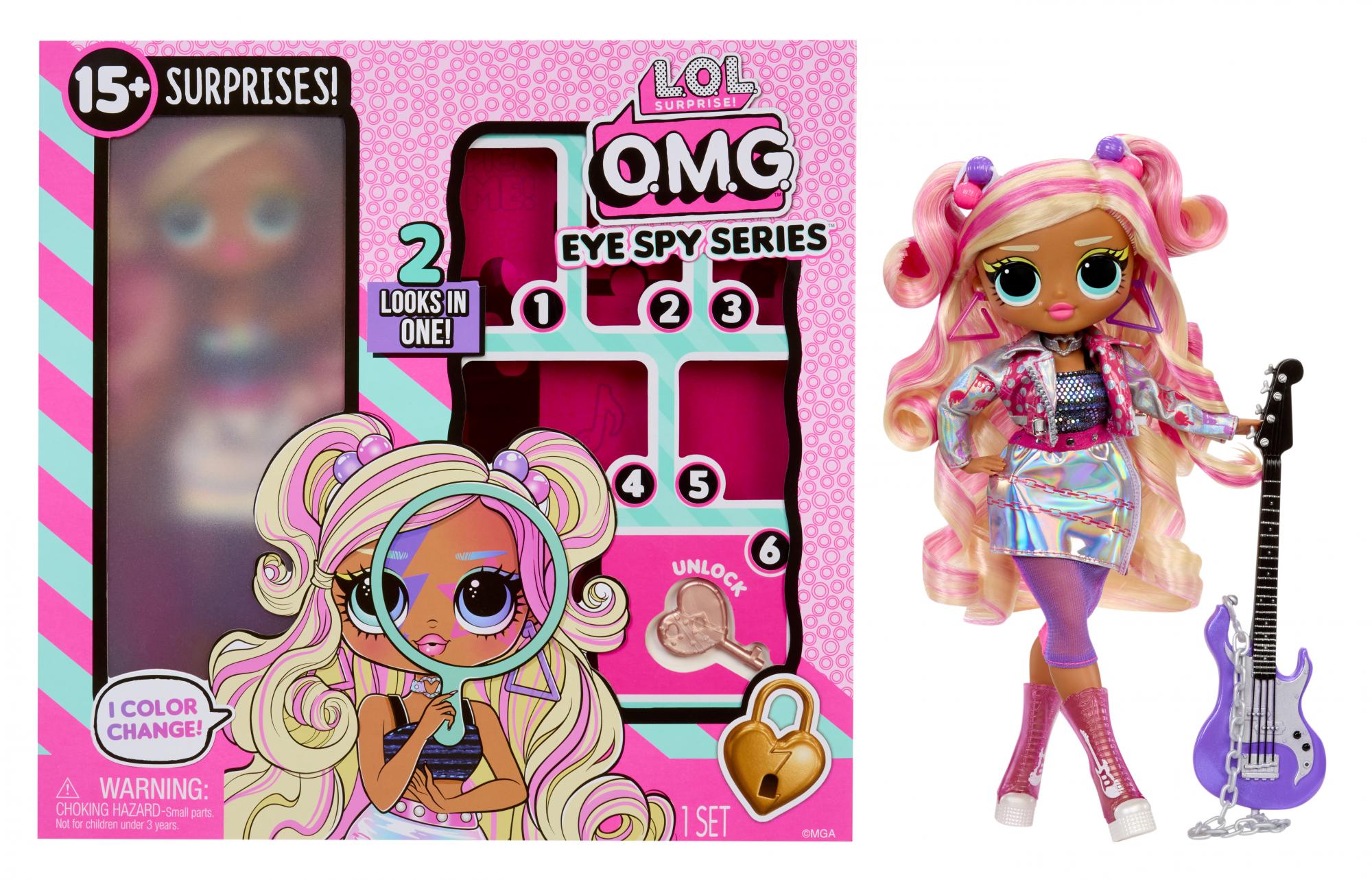 Surprise Omg Eye Spy Rockstar Geekd Dk