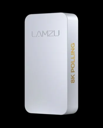 Lamzu Paro 8k Dongle  Omron Optical White Mus Tilbehør Geekd Dk