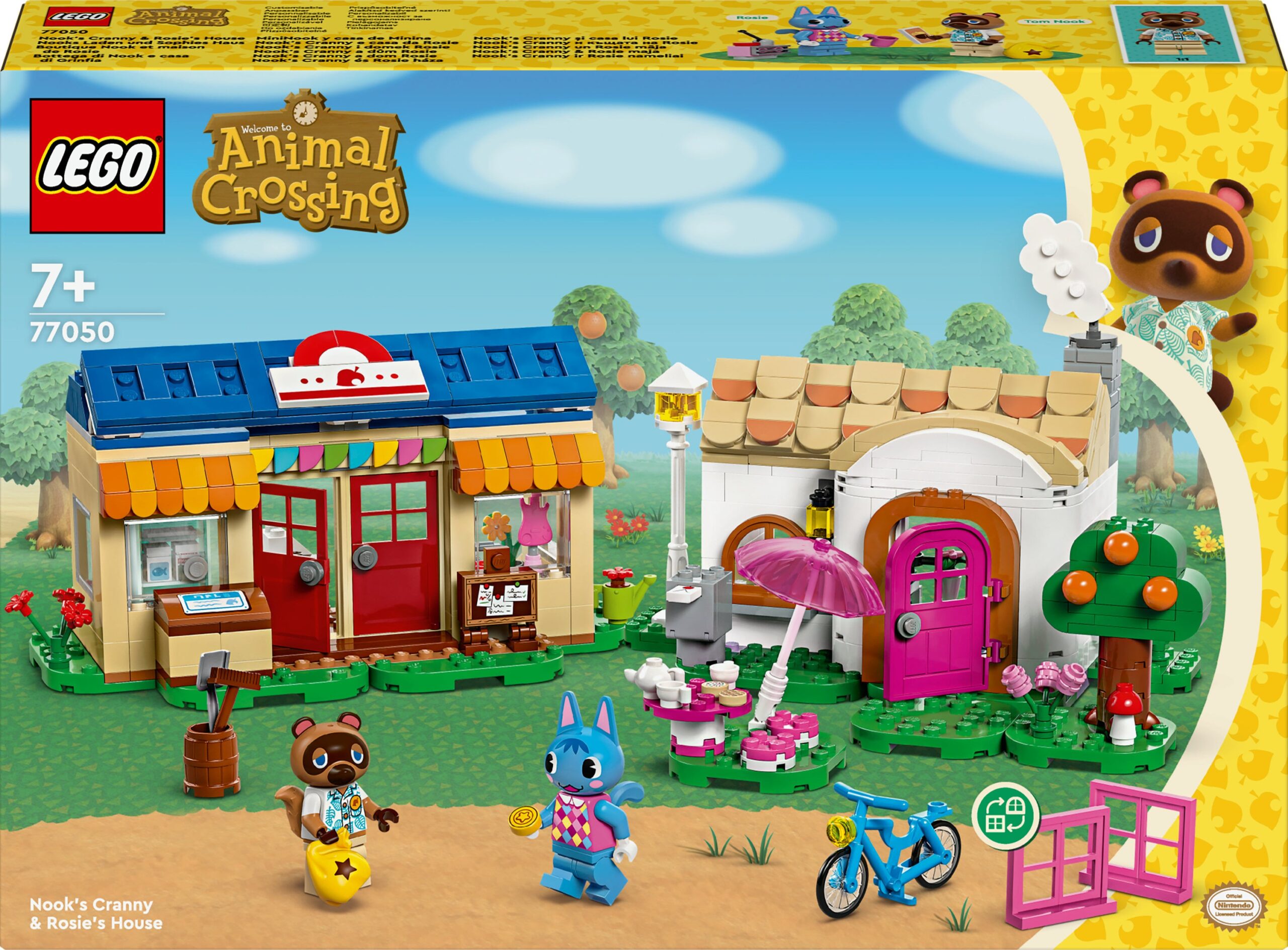 Lego Animal Crossing Nook Cranny Rosie Hus 77050