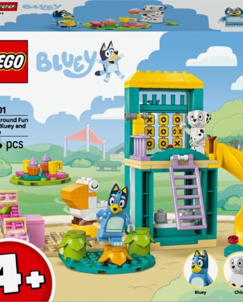 Lego Bluey   Legepladsleg Med Bluey Og Chloe Geekd Dk