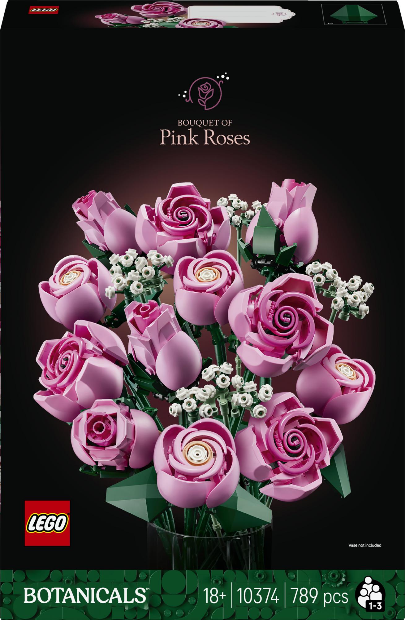 Lego 10374 Botanicals Pink Rose Bouquet Geekd Dk