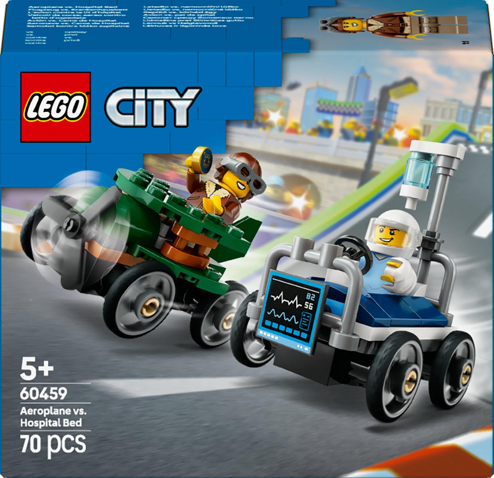 Lego 60459 City Airplane Vs Hospital Bed Geekd Dk