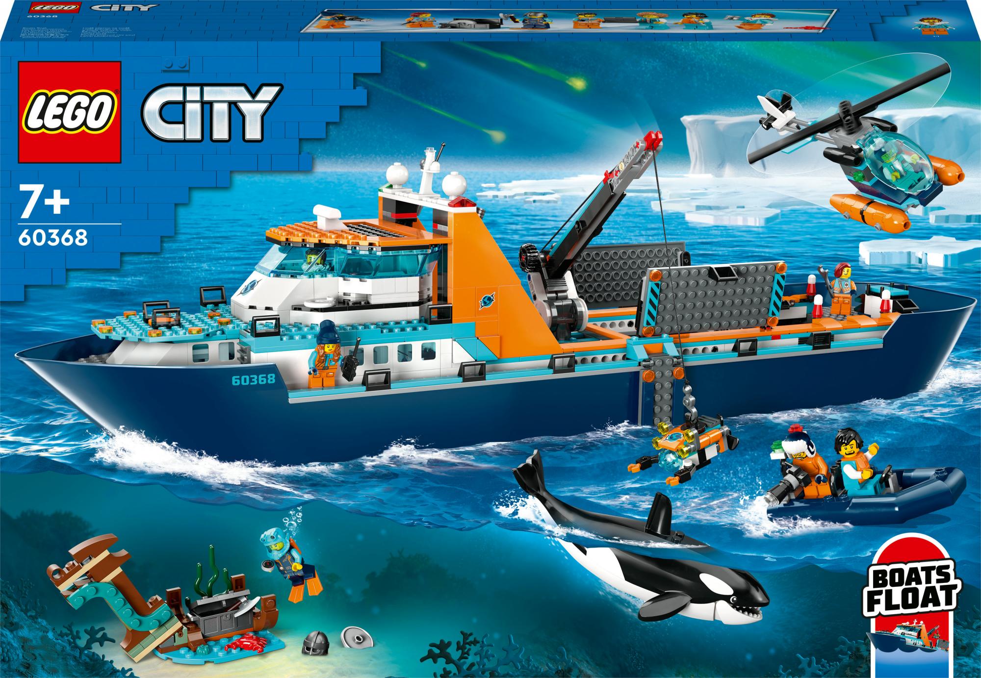 Lego 60368 City Arctic Exploration Ship Geekd Dk