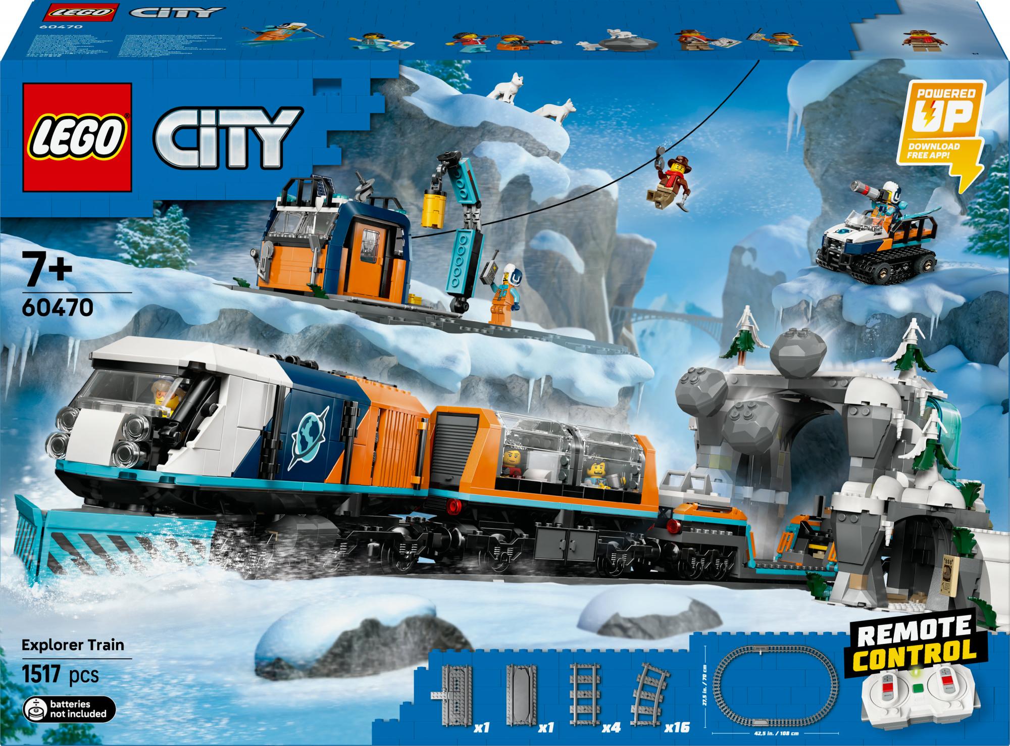 Lego 60470 City Arctic Polar Express Geekd Dk