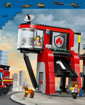 Lego 60414 City Brand Station Med Drejetårn Geekd Dk