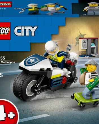 Lego 60455 City Police Motorcycle Chase Geekd Dk