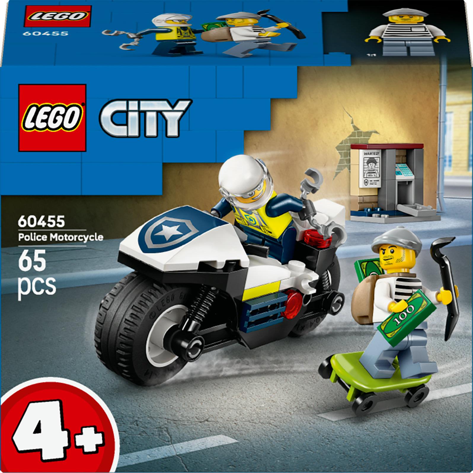 Lego 60455 City Police Motorcycle Chase Geekd Dk