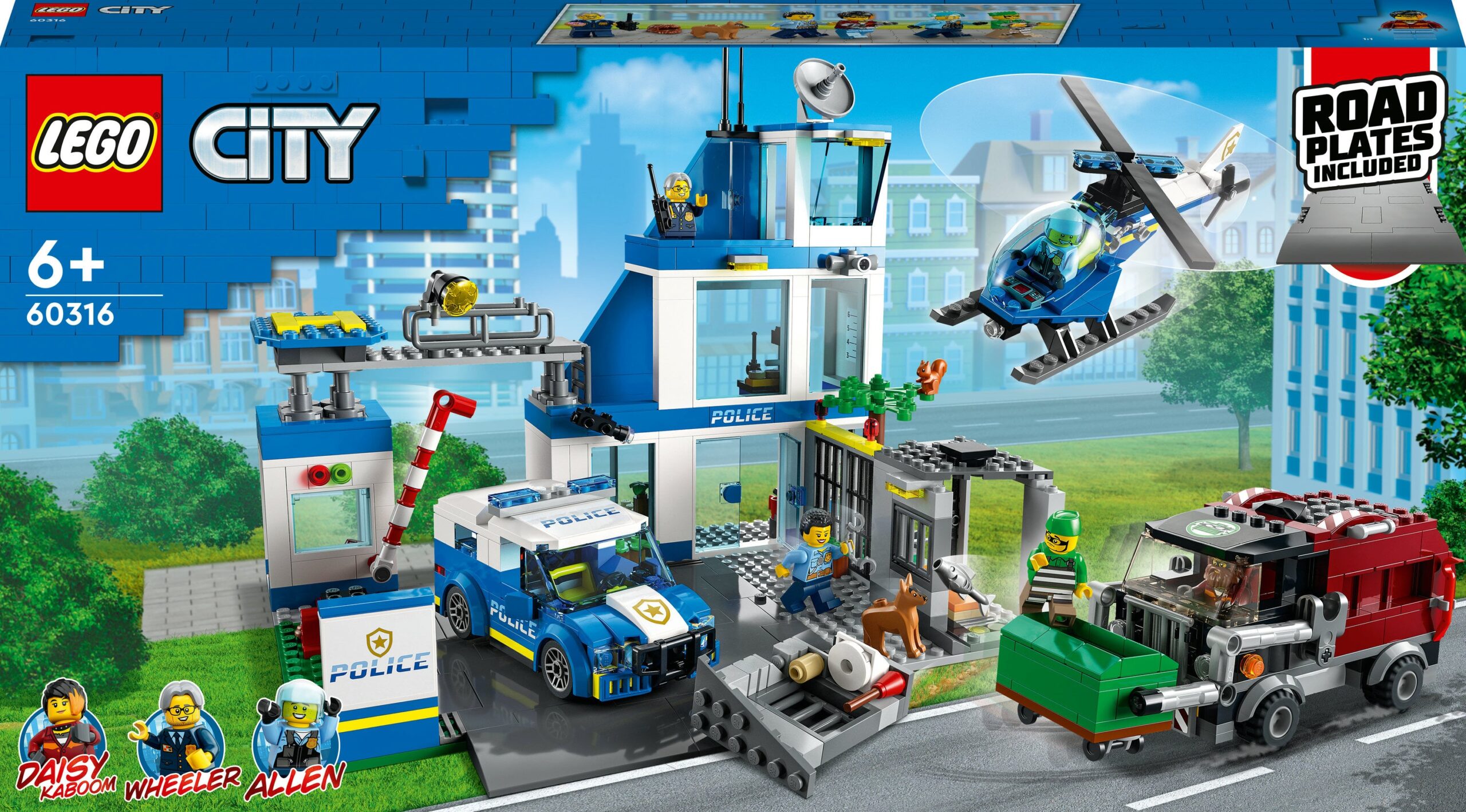 Lego City Politi Station 60316 Geekd Dk