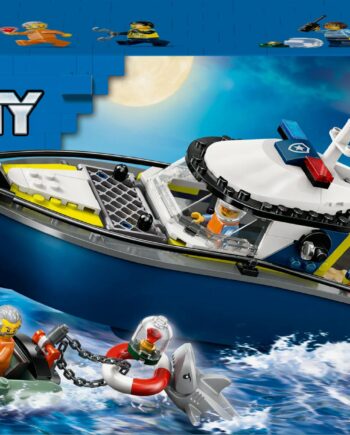 Legoâ  City Politibåd På Forbryderjagt Geekd Dk