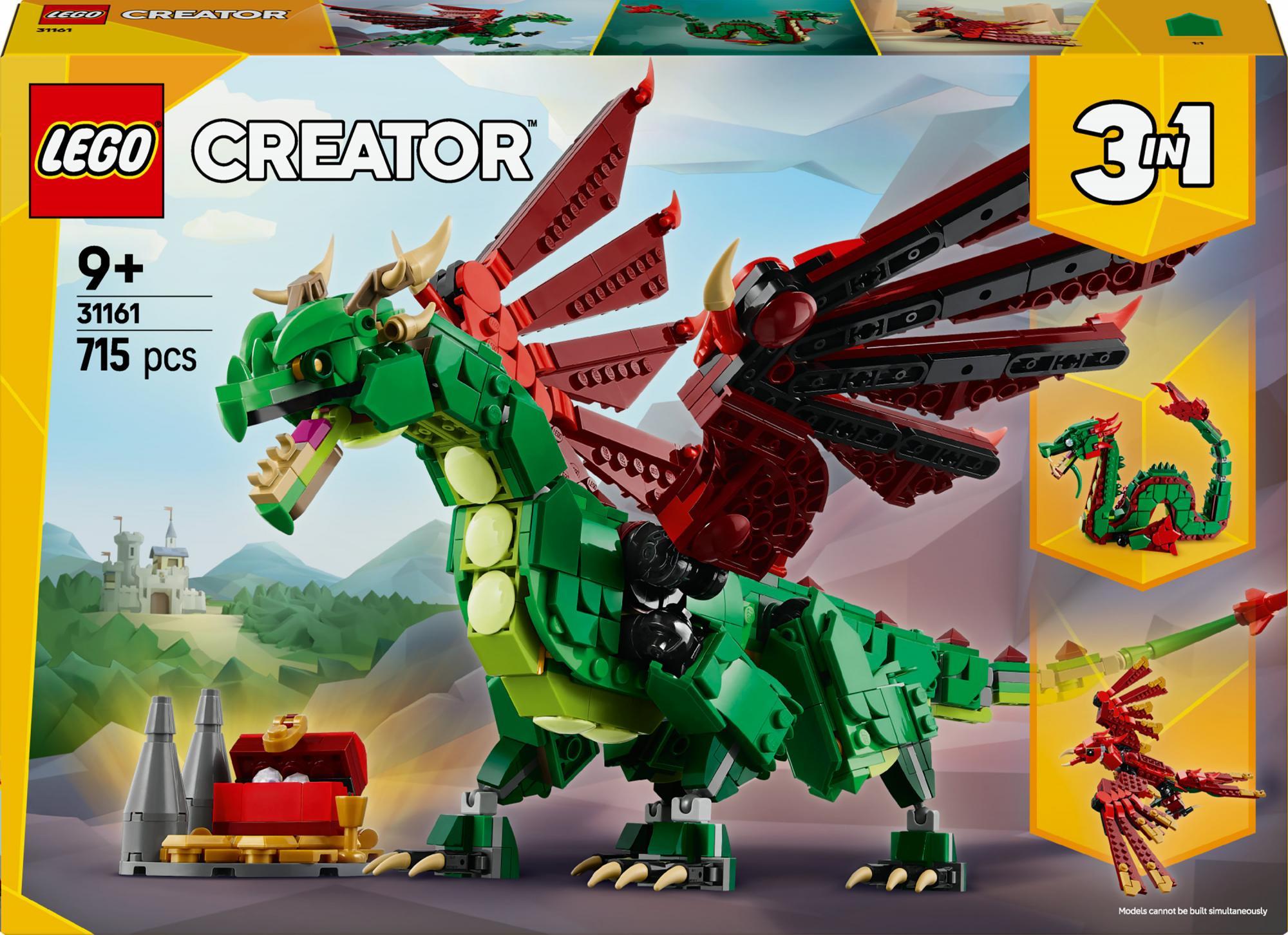 Lego 31161 Creator -in- Green Dragon Geekd Dk