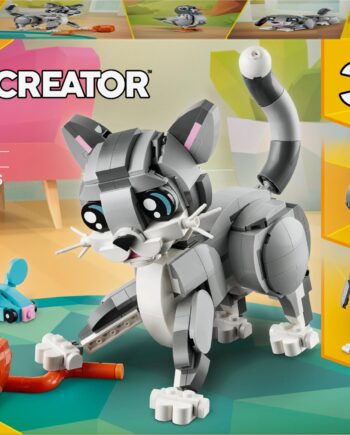 Lego 31163 Creator  -in-  Grey Cat Geekd Dk