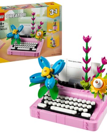 Lego 31169 Creator  -in-  Typewriter With Flowers Geekd Dk