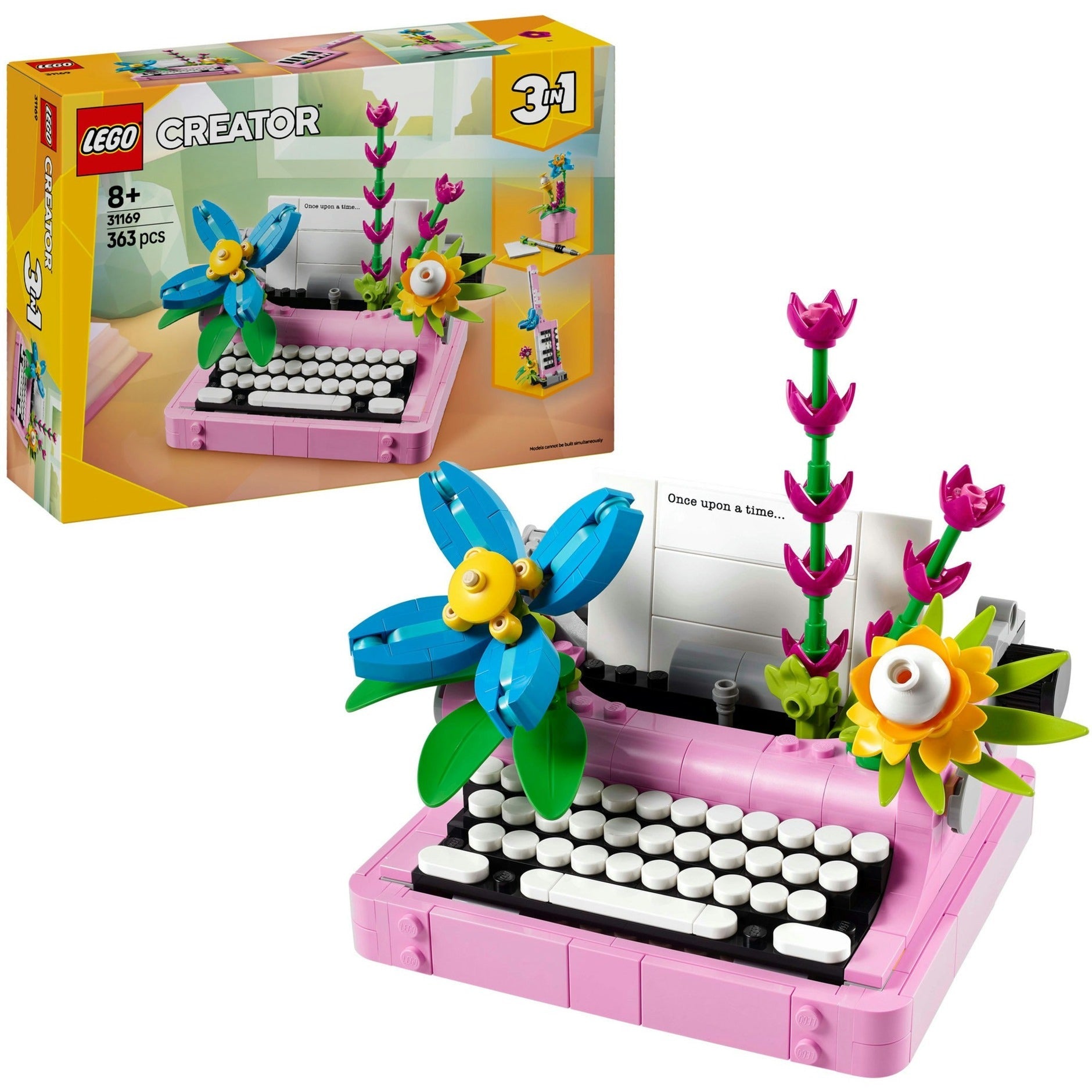 Lego 31169 Creator -in- Typewriter With Flowers Geekd Dk