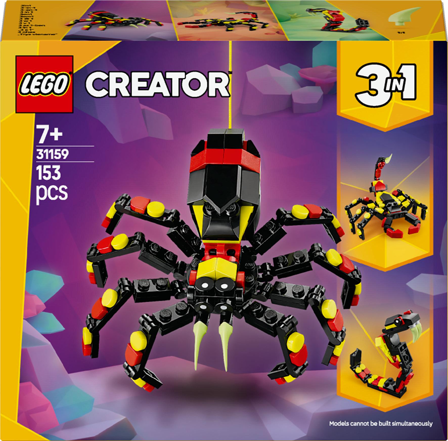 Lego 31159 Creator -in- Wild Animals: Surprise Spider Geekd Dk