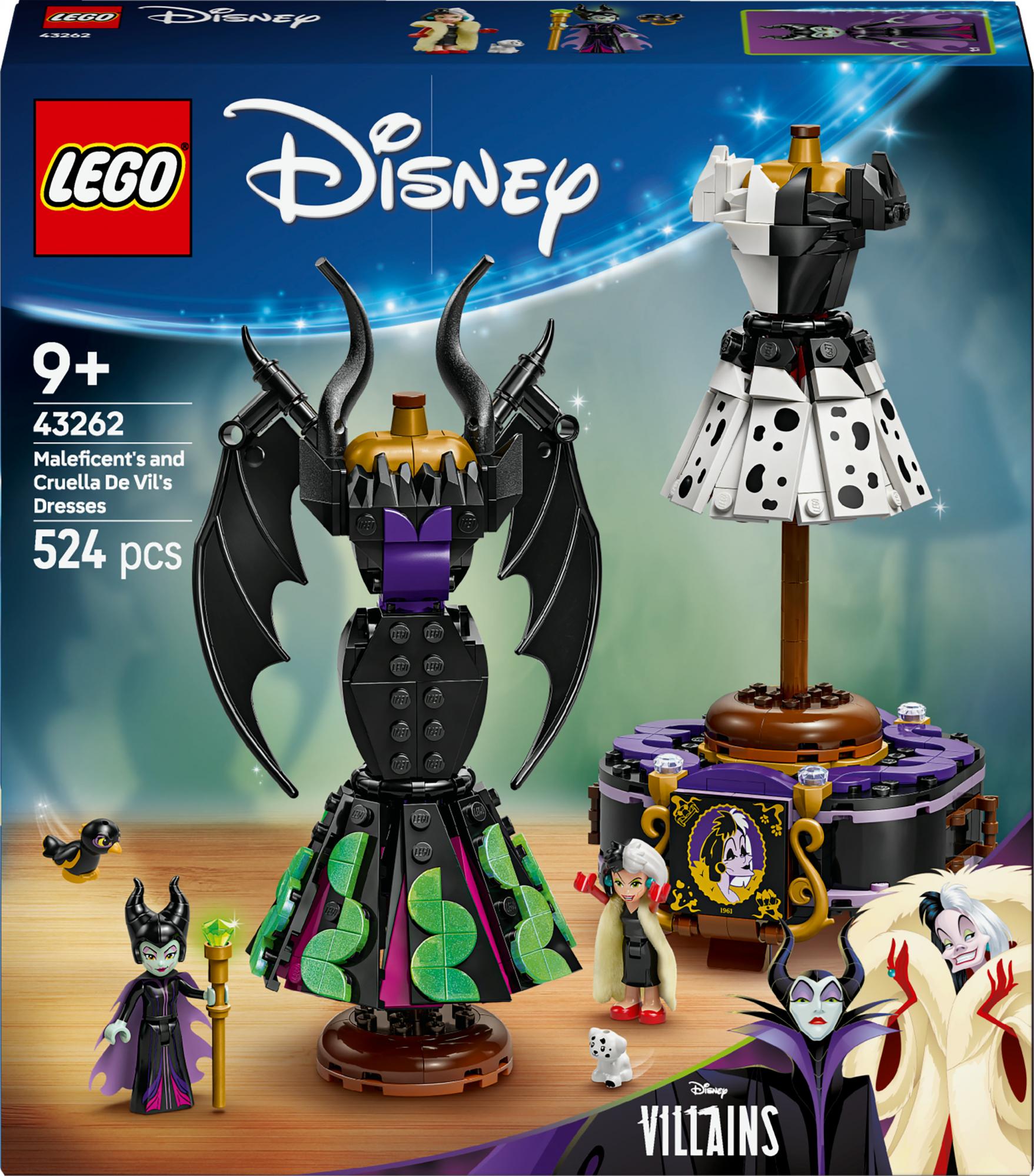 Lego 43262 Disney Classic The Clothes Of Maleficent Cruella De Vil