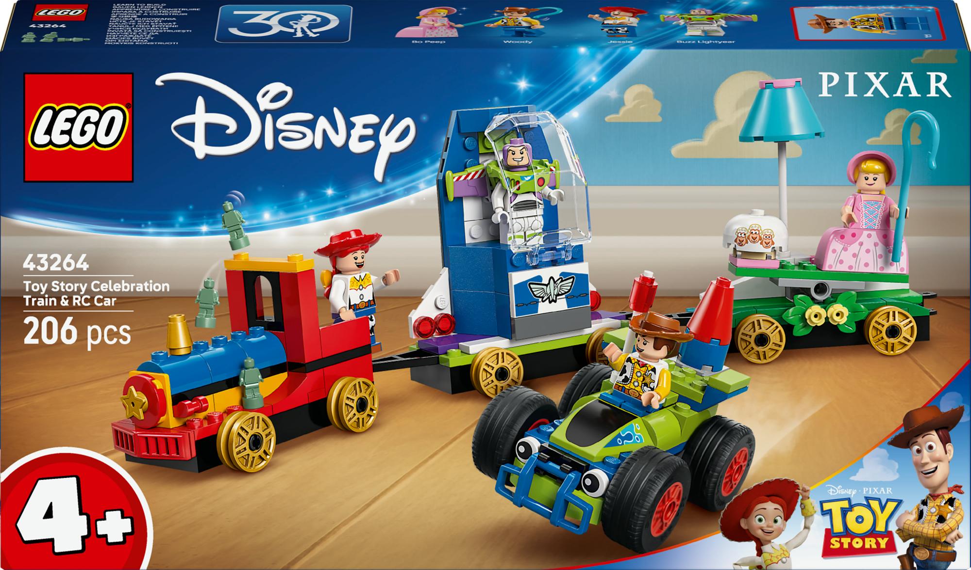 Lego 43264 Disney Pixar Party Train And The Rc Car From Toy Story Geekd Dk