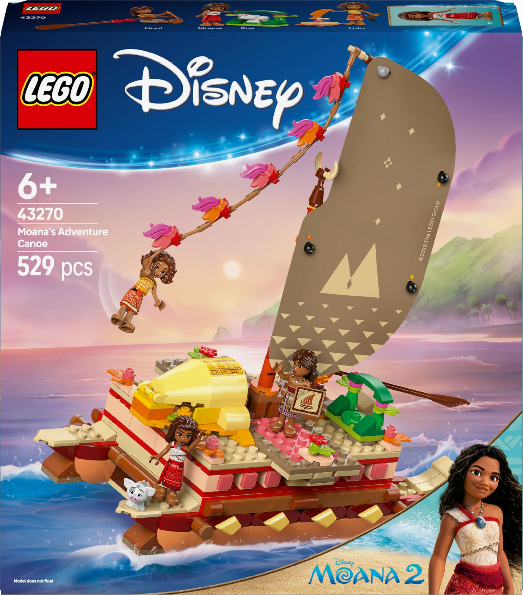 Lego 43270 Disney Princess Vaiana Apos Adventure Raft Geekd Dk