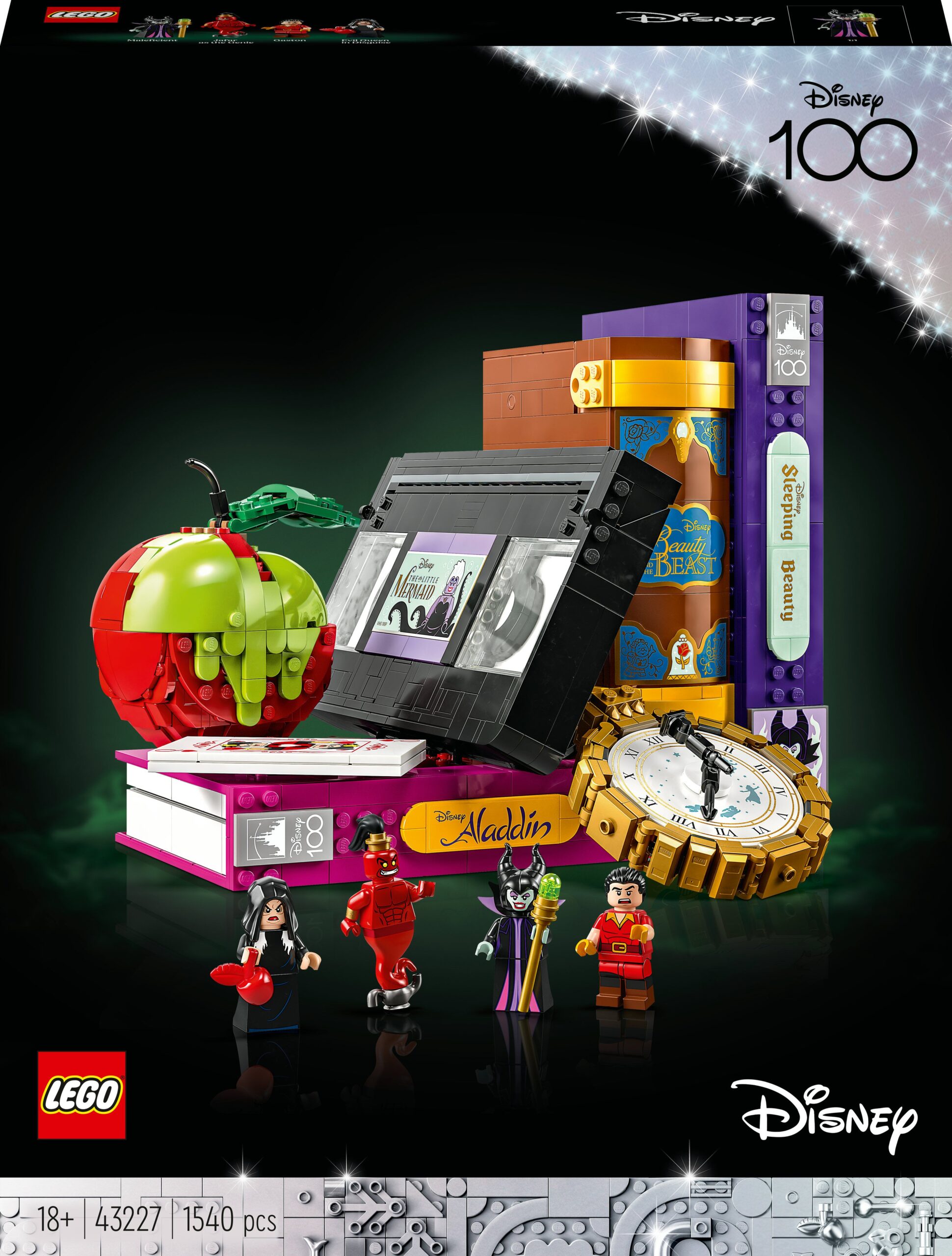 Lego Disney Skurke Ikoner 43227 Geekd Dk