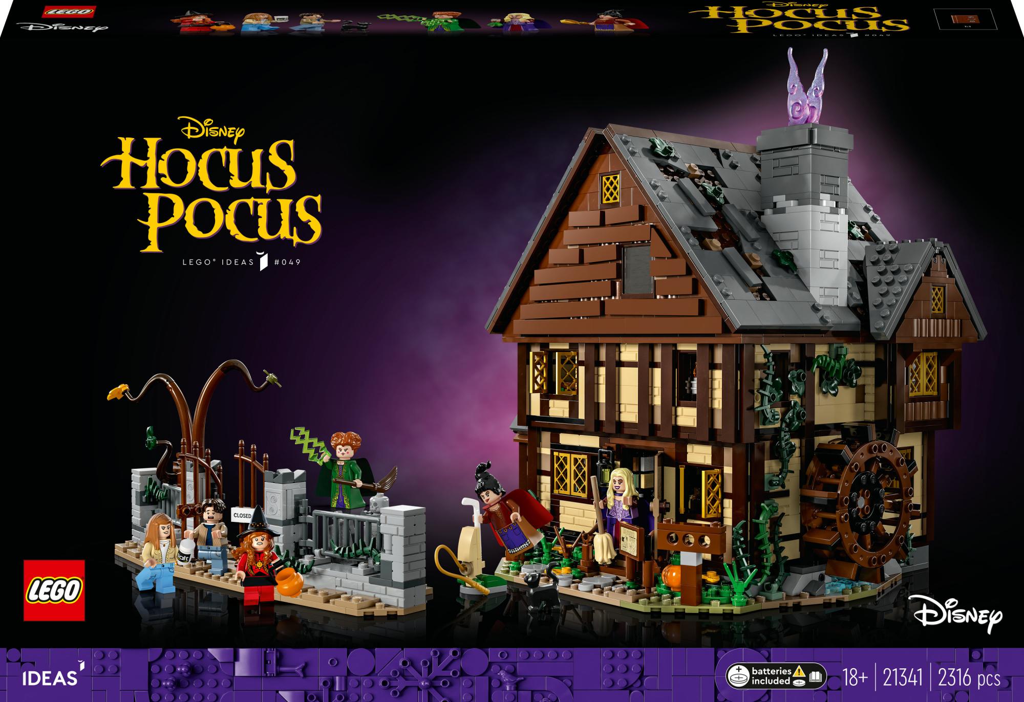 Lego Disney The Sanderson Sisters Cottage 21341 Geekd Dk