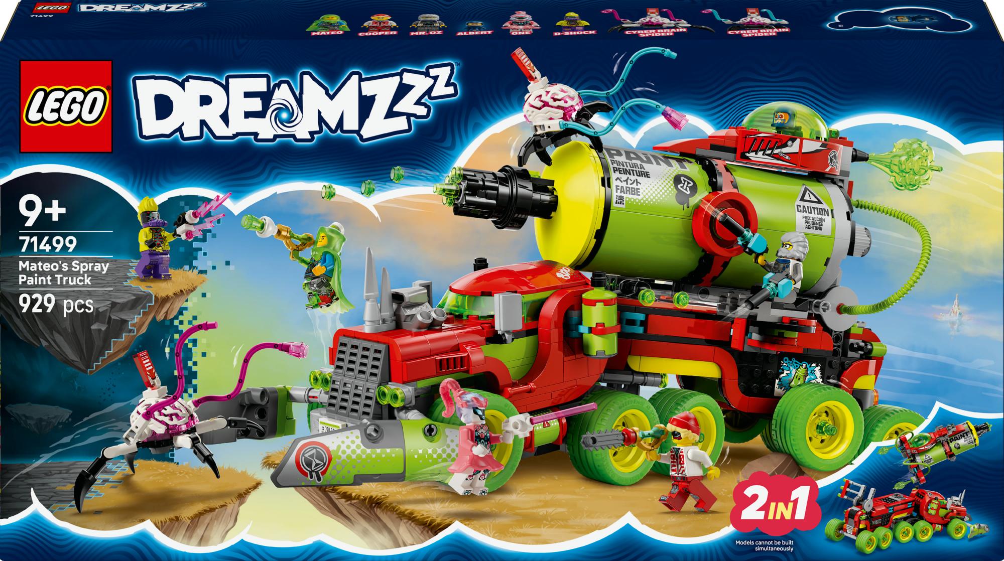 Lego 71499 Dreamzz Mateo Spray Can Truck
