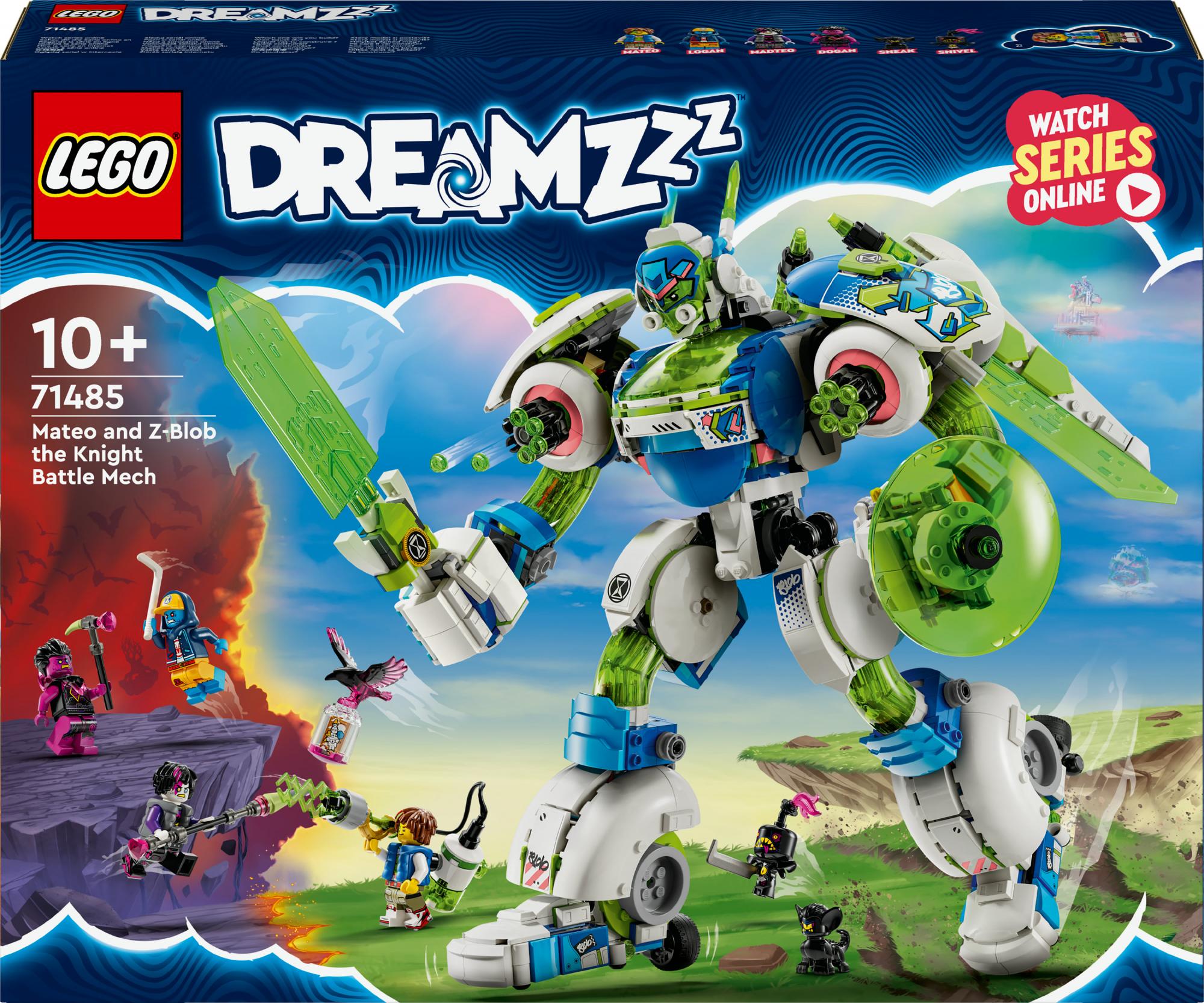 Lego 71485 Dreamzzz Mateo And -blob The Knight Mech