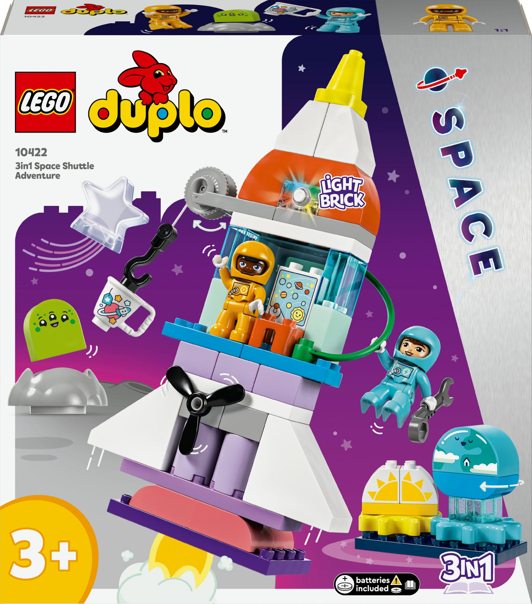 Lego 10422 Duplo -in- Space Shuttle For Many Adventures