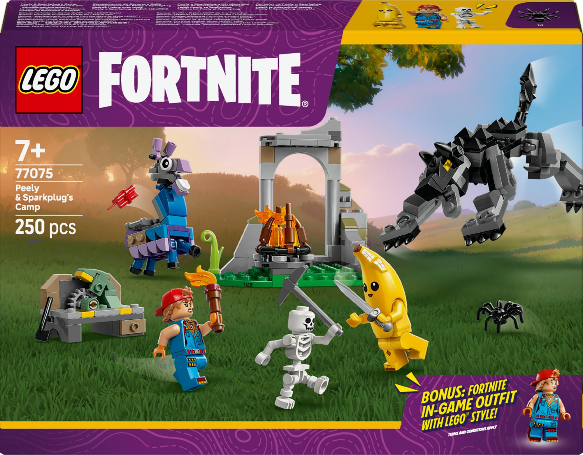 Lego 77075 Fortnite Shali And The Spark Plug Artist Camp