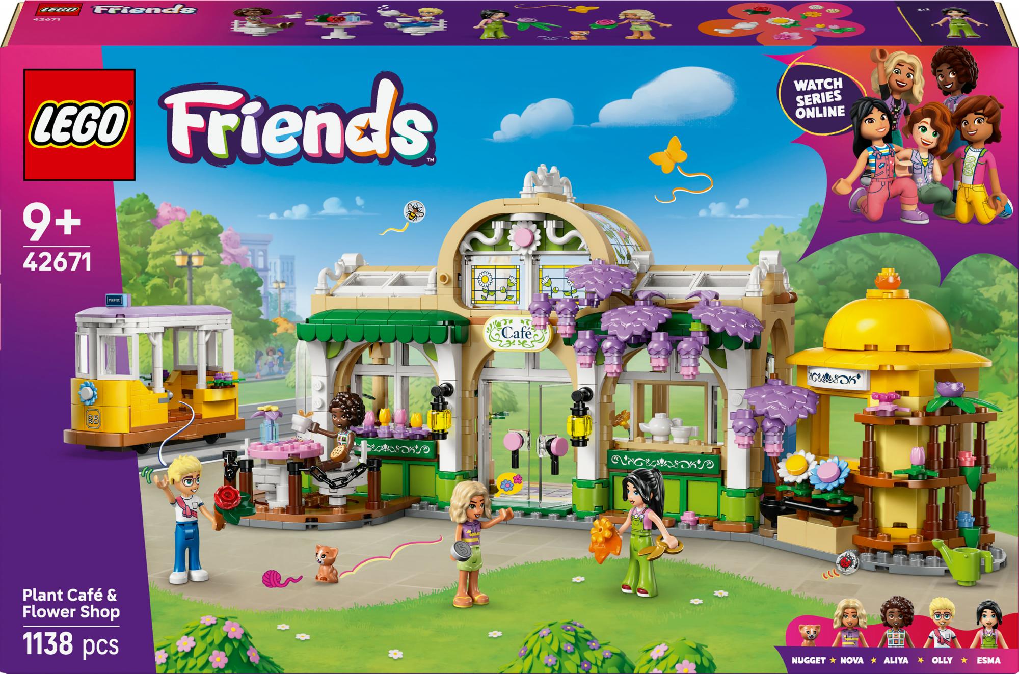 Lego 42671 Friends Plant Cafe And Flower Kiosk