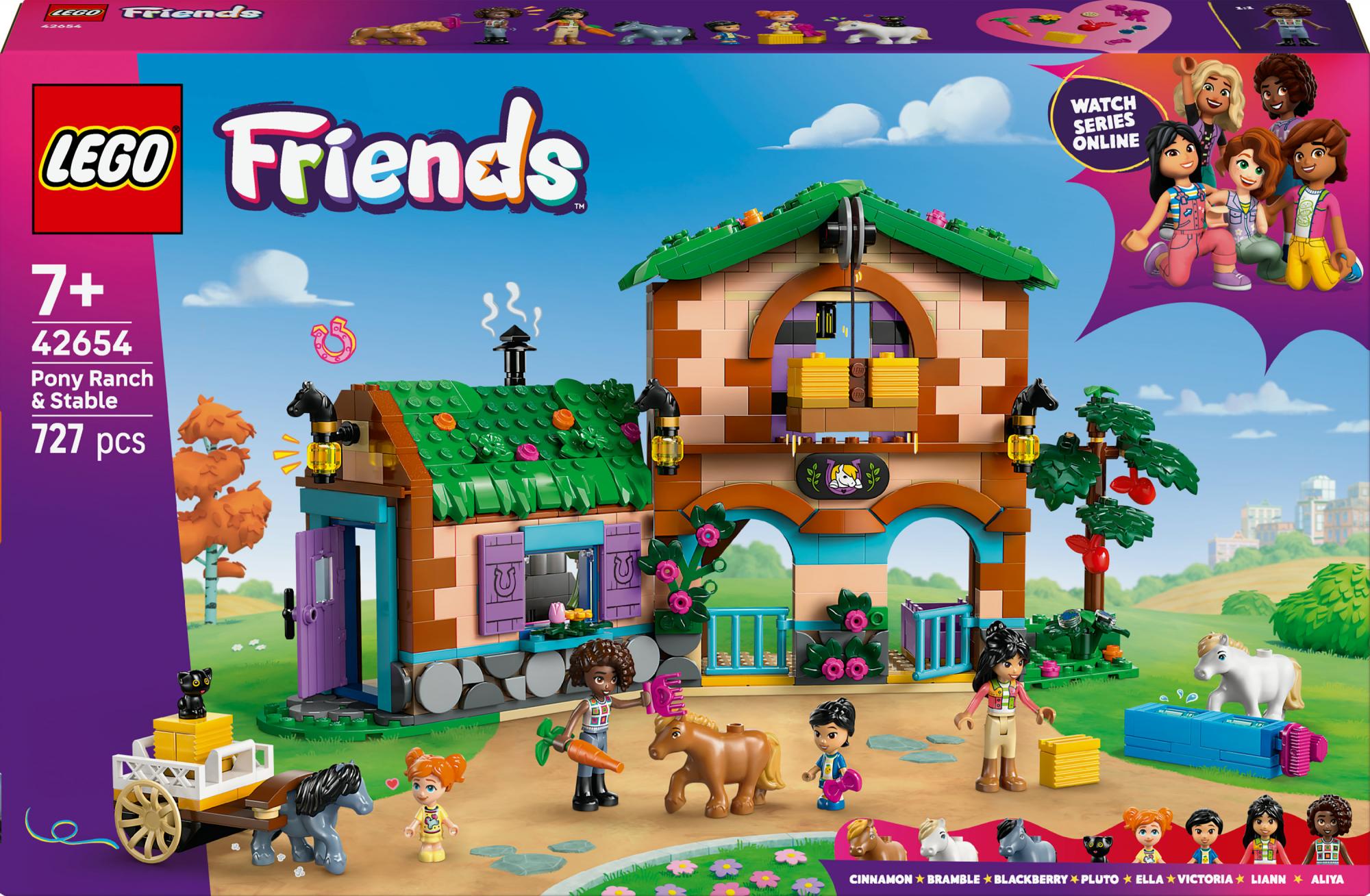 Lego 42654 Friends Pony Farm Stable Geekd Dk