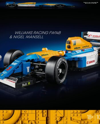 Lego 10353 Icons Williams Racing Fw14b With Nigel Mansell