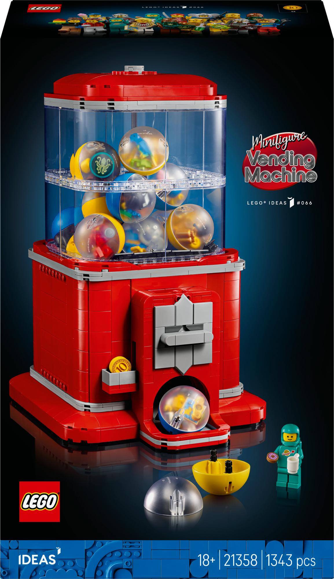 Lego Ideas Minifigure Vending Machine