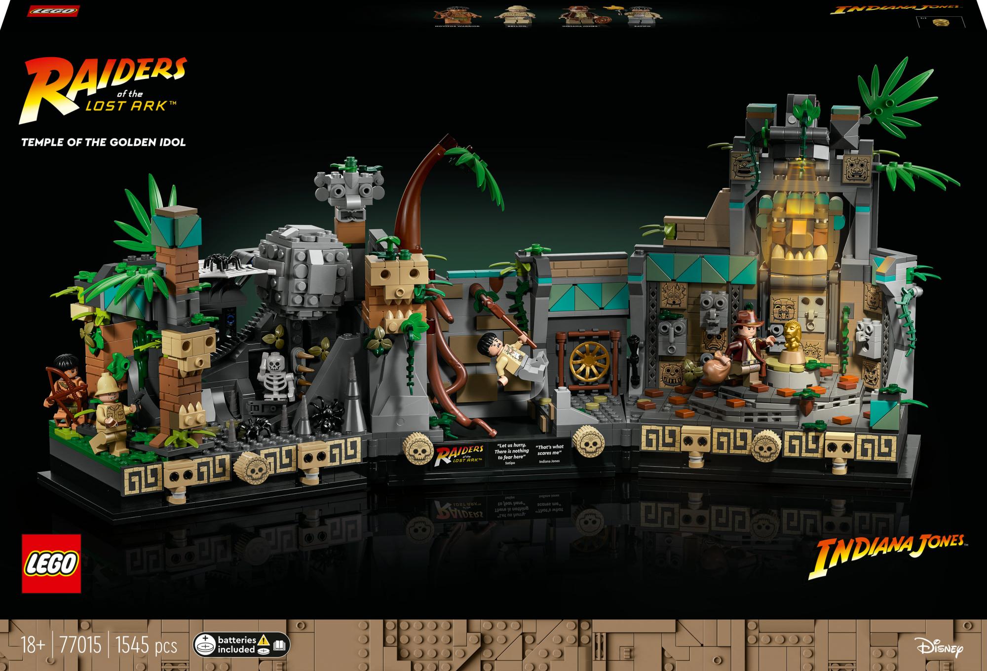 Lego 77015 Indiana Jones Temple Of The Golden Idol Geekd Dk