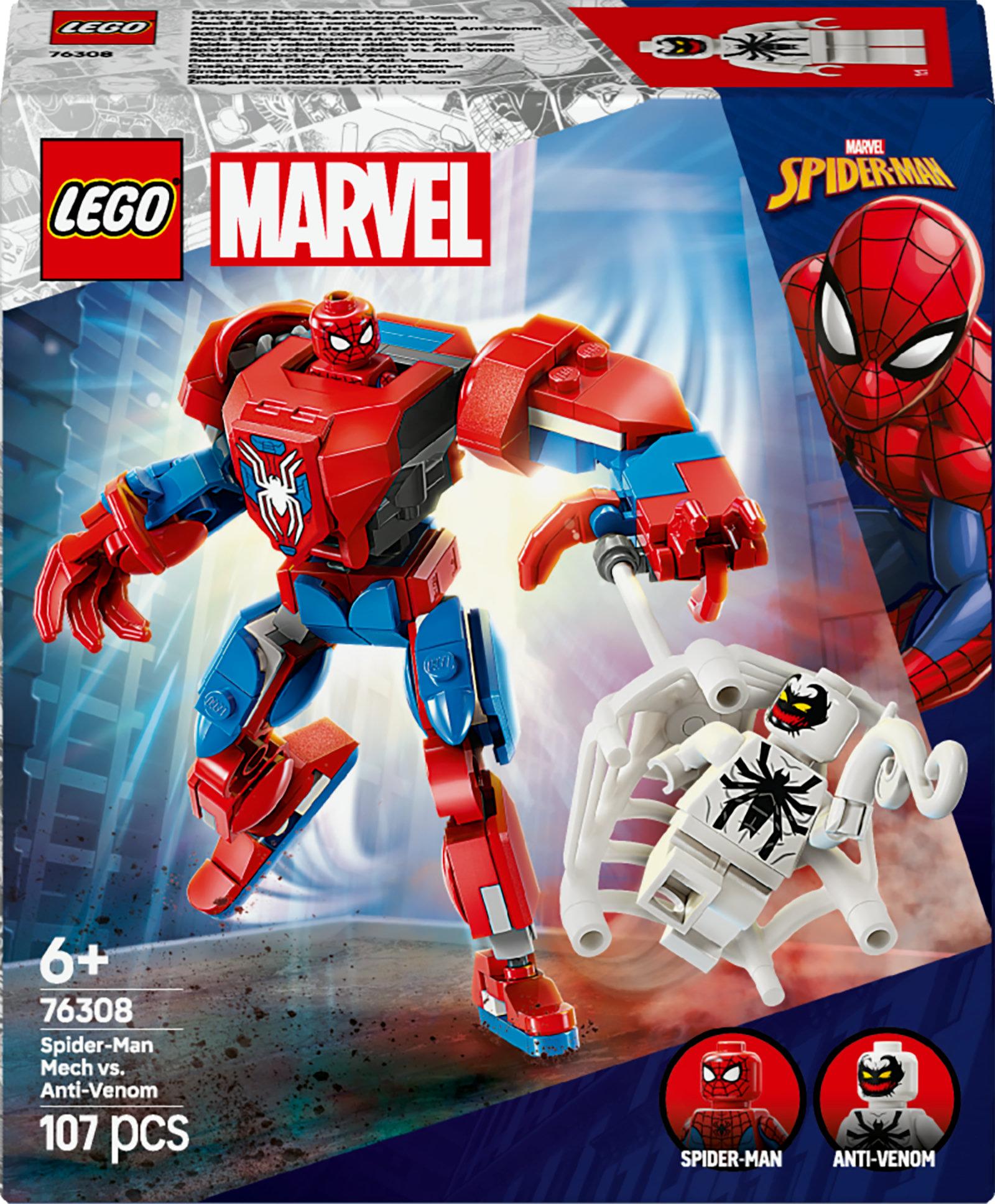 Lego 76308 Marvel Super Heroes Spider-man Mech Vs Anti-venom Geekd Dk