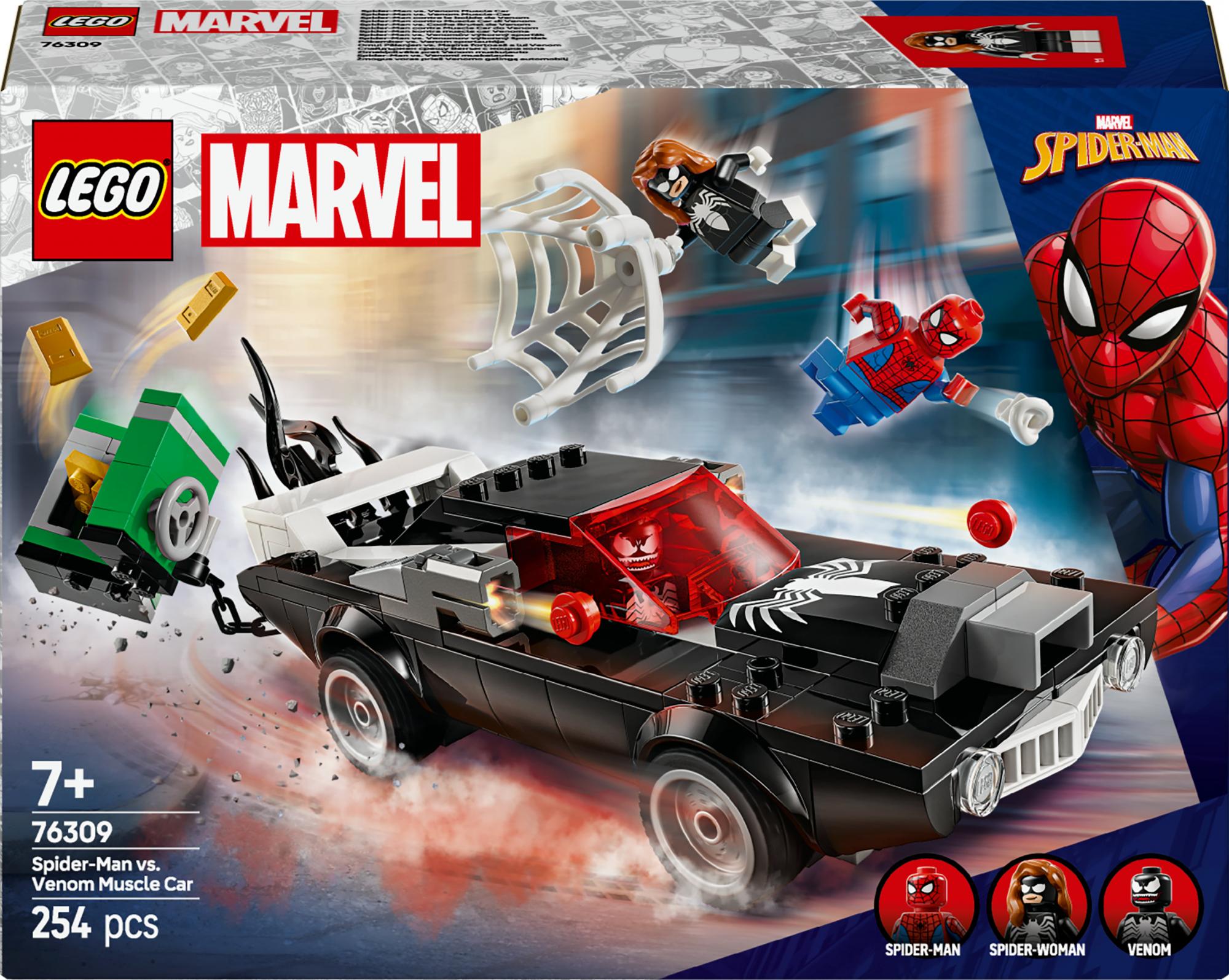 Lego 76309 Marvel Super Heroes Spider-man Vs Venom Muscle Car Geekd Dk