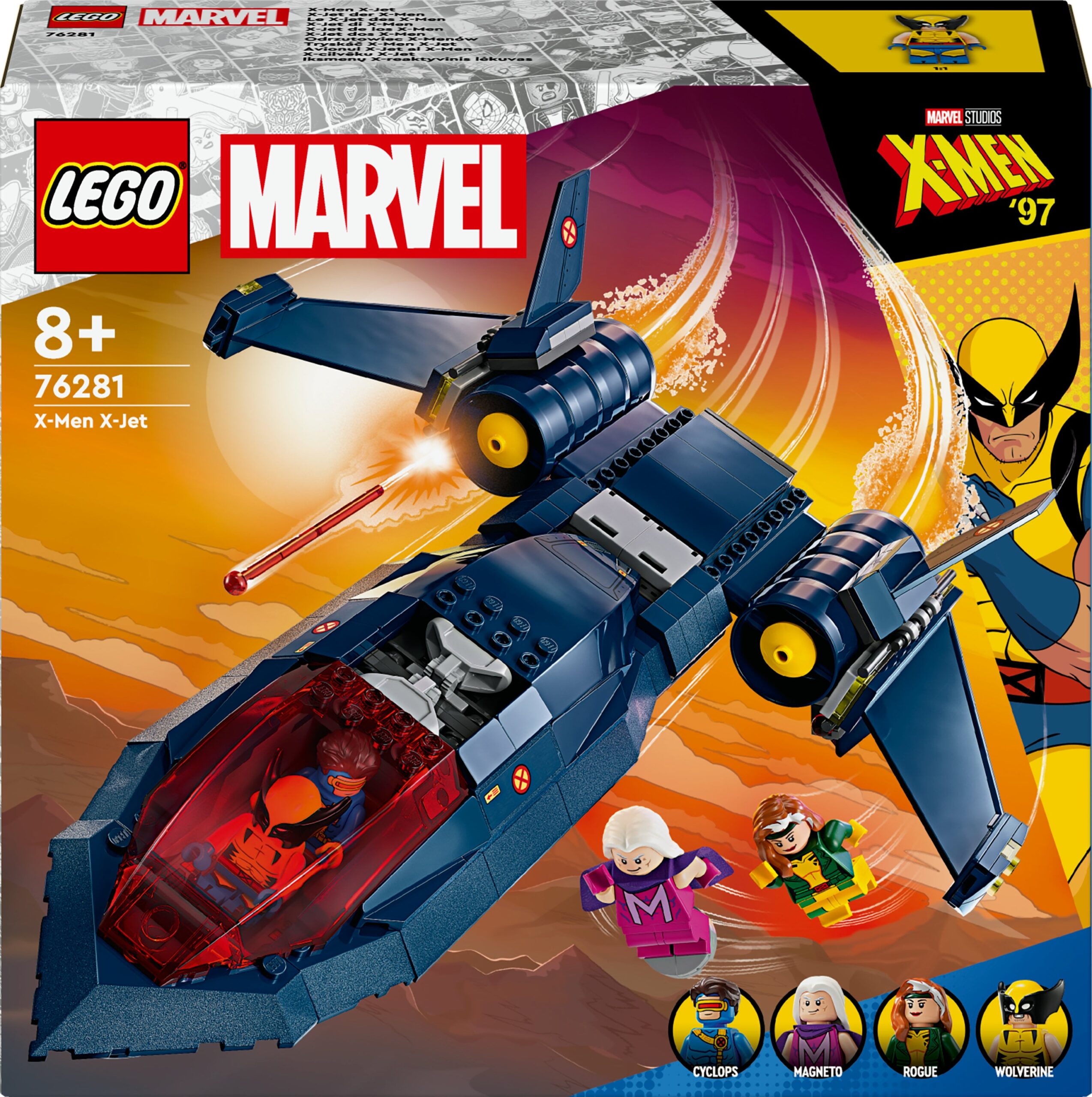 Lego 76281 Marvel Super Heroes -men -jet