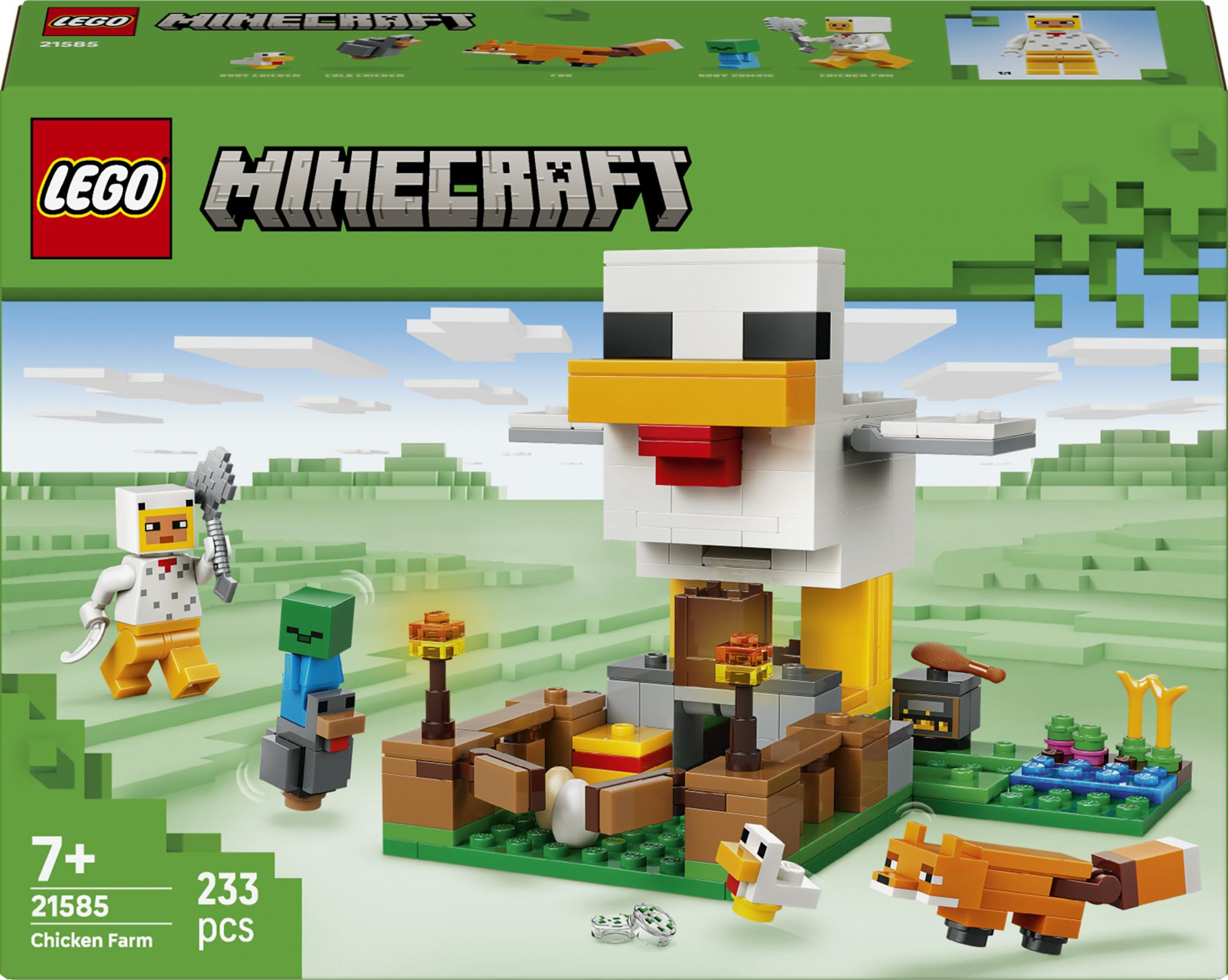 Lego Minecraft Chicken Farm 21585 Geekd Dk